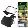 2pcs Rear View Mirror For Golf Cart 180 Degree Adjustable Wide Field Of View Golf Cart Accessories