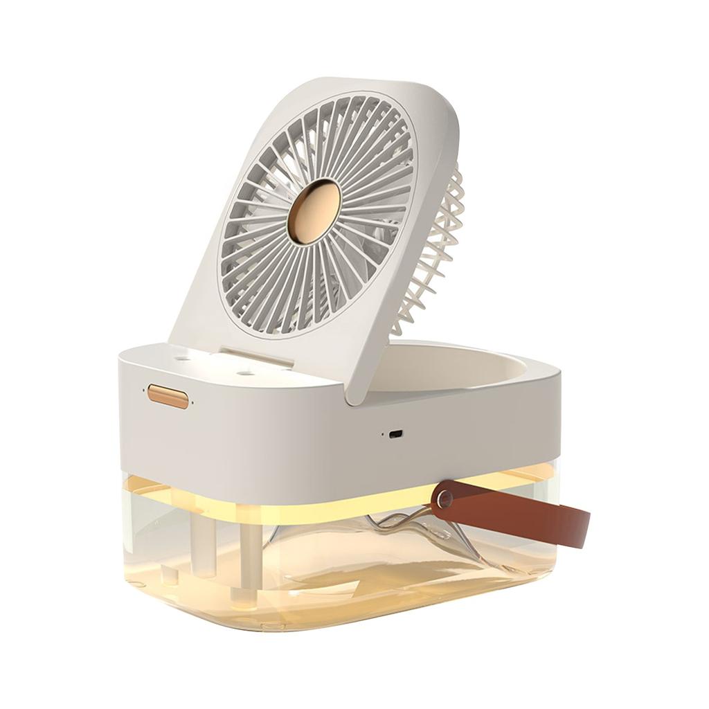 Portable Remote Desktop Fan USB Controlled 3-Speed Spray Small Personal Cool Spray 2.5L Cool Fan For Home Outdoor Sports Travel