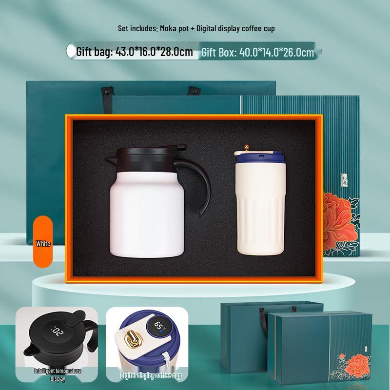 

Stainless Steel Corporate Gift Set: Stew Pot & Coffee Cup