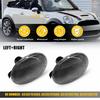 2X Clear Front Side Marker Light Housings For 2006-14 Mini Cooper 2nd Gen R55 EA