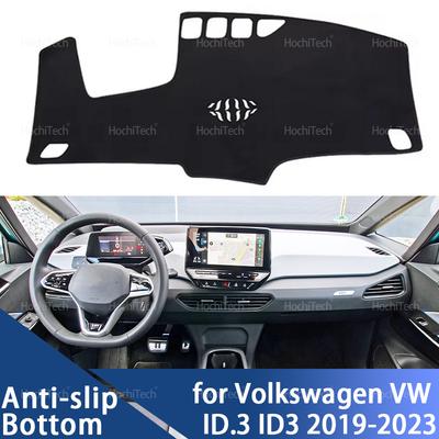 Armaturenbrett Abdeckung Pad Auto Liner Anti-UV Matte Sonnenschutz Dashmat Teppich Dash für Volkswagen VW ID.3 ID3 2019 2020 2021 2022 2023
