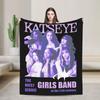 Katseye Kpop Girl Group Blanket Fleece Winter Multi-function Lightweight Thin Throw Blankets for Home Outdoor Rug Piece