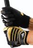 Adidas Batting Gloves BASIC Black X Gold JL LBG405 Baseball/Softball