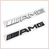 Set of 1 3D Rear Car Body Sticker AMG Emblem Badge Decal Label For Mercedes-Benz C500 C200 C300 A B C E GLA CLA GLK GL ML GLE Class Car Accessories