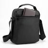 Men Single Shoulder Bag Waterproof Large Capacity Zipper Pockets Portable Handle Adjustable Straps Male Women Casual Crossbody Messenger Bag