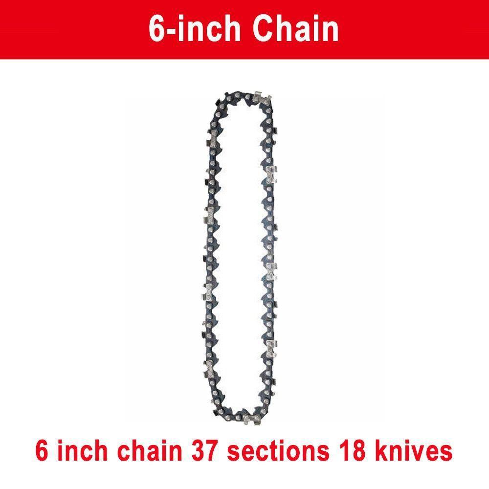 1Set for Electric Saw Chain Guide Plate Set Electric Saw Parts Garden Tool Saw Chain Kit 4/6/8 Inch Logging Pruning