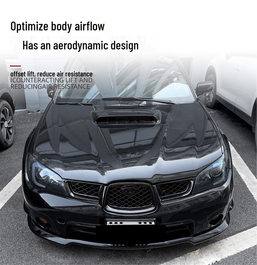 Verbessertes vorderes Lufteinlassgitter für 2006-2007 Subaru Impreza WRX STI (9. Generation)