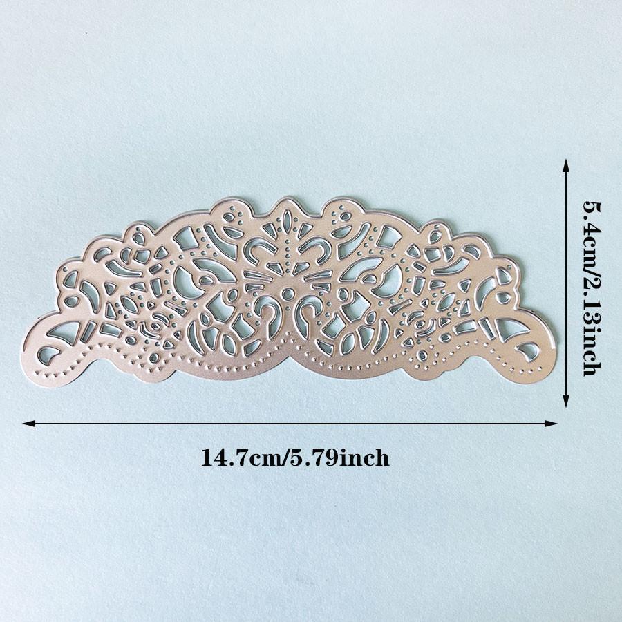 Lace Border Metal Cutting Dies Cut Die Mold Decoration Scrapbook Paper Craft Embossing Folder Photo Album Decorative Craft