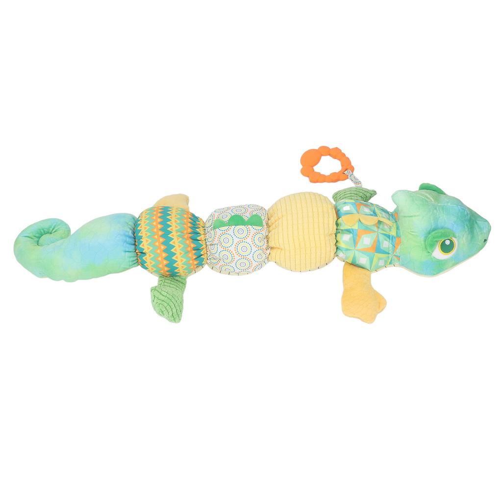 23in Multi Sensory Animal Crinkle Toy Plush Soothe Musical Stuffed Animal Activity Toy