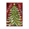 Christmas Day Garden Flag Polyester Double Layer Printed Outdoor Flag Courtyard Decoration Flag