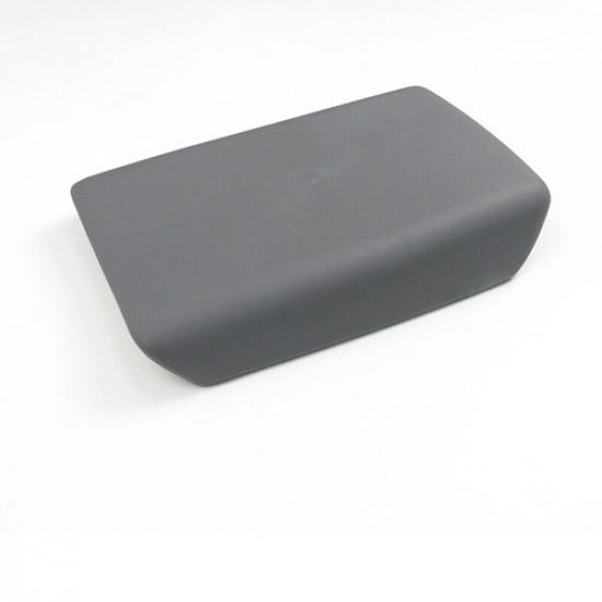 Black/Grey/White TPE Rubber Armrest Box Cover Pad For Tesla Model Y -2024