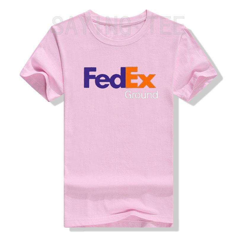 

FedEx Unisex Fashion Short Sleeve Crew Neck T-Shirt Graphic Tees Casual for Men Women Funny Blouses Cotton Working Clothes Gifts 4XL