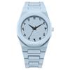 Nuovo alla Moda Orologio da Uomo Semplice Nero Maschile Orologi al Quarzo Digitale Arabo Casual Cinturino a Goccia d'Olio