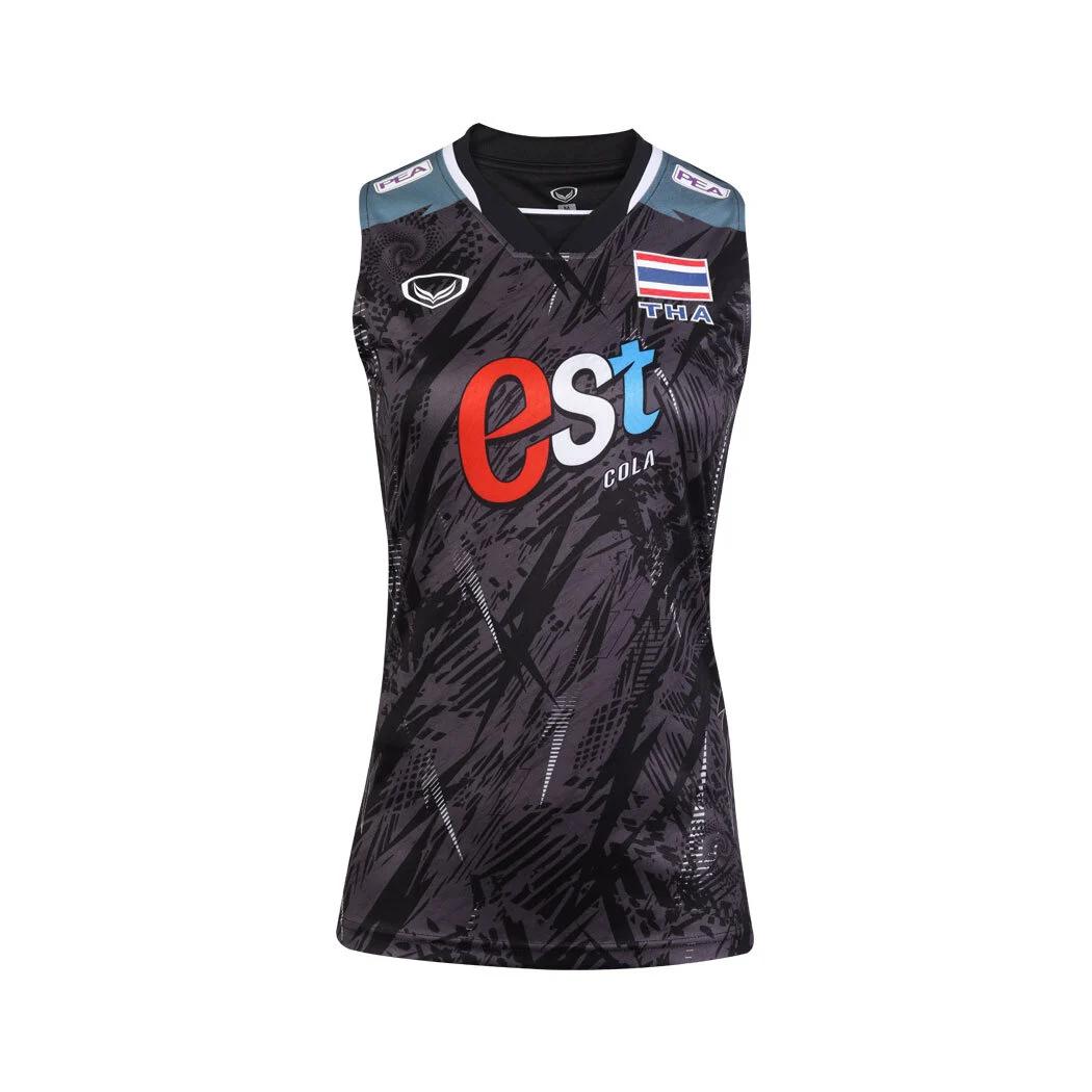 

Волейбольная женская национальная майка без рукавов 2023, спонсор, антибактериальная, Grand Sport, Таиланд xl