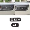 ABS Carbon fiber Seat Memory Switch Trim Cover Decor Frame For Hummer H2 03-07
