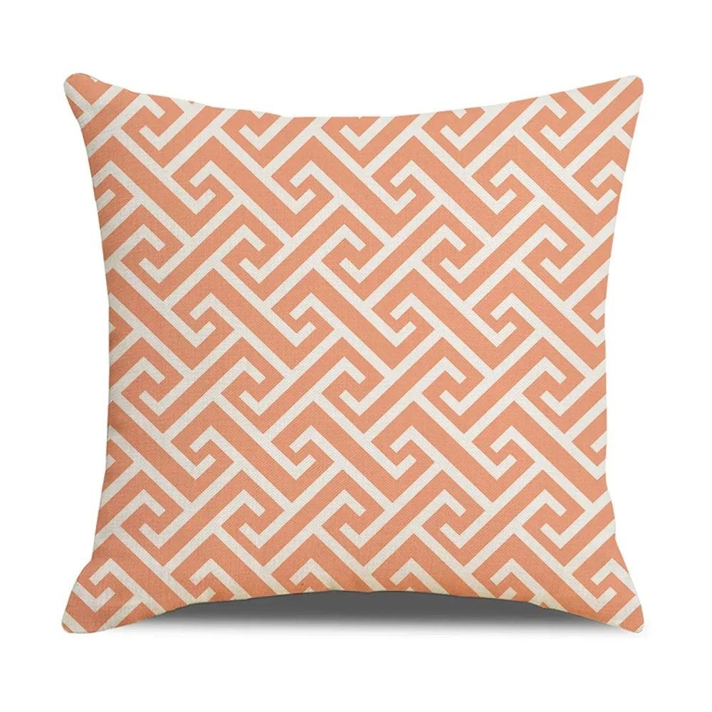 Square Pillowcase Nordic Geometric Decorative Pillow Sofa Cushion Cover Modern Home Decor