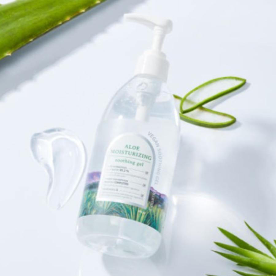 Deoproce Aloe Moisturizing Soothing Gel 390mL