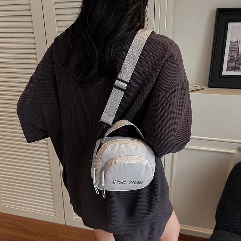 Summer Stylish Canvas Bag, Mini Versatile Single-shoulder Crossbody Bag for Women