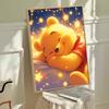 Full Round Diamond Painting Winnie Who Is Sleeping Art Rhinestone Picture Mosaic DIY 5D Cross Stitch Embroidery Home Decoration