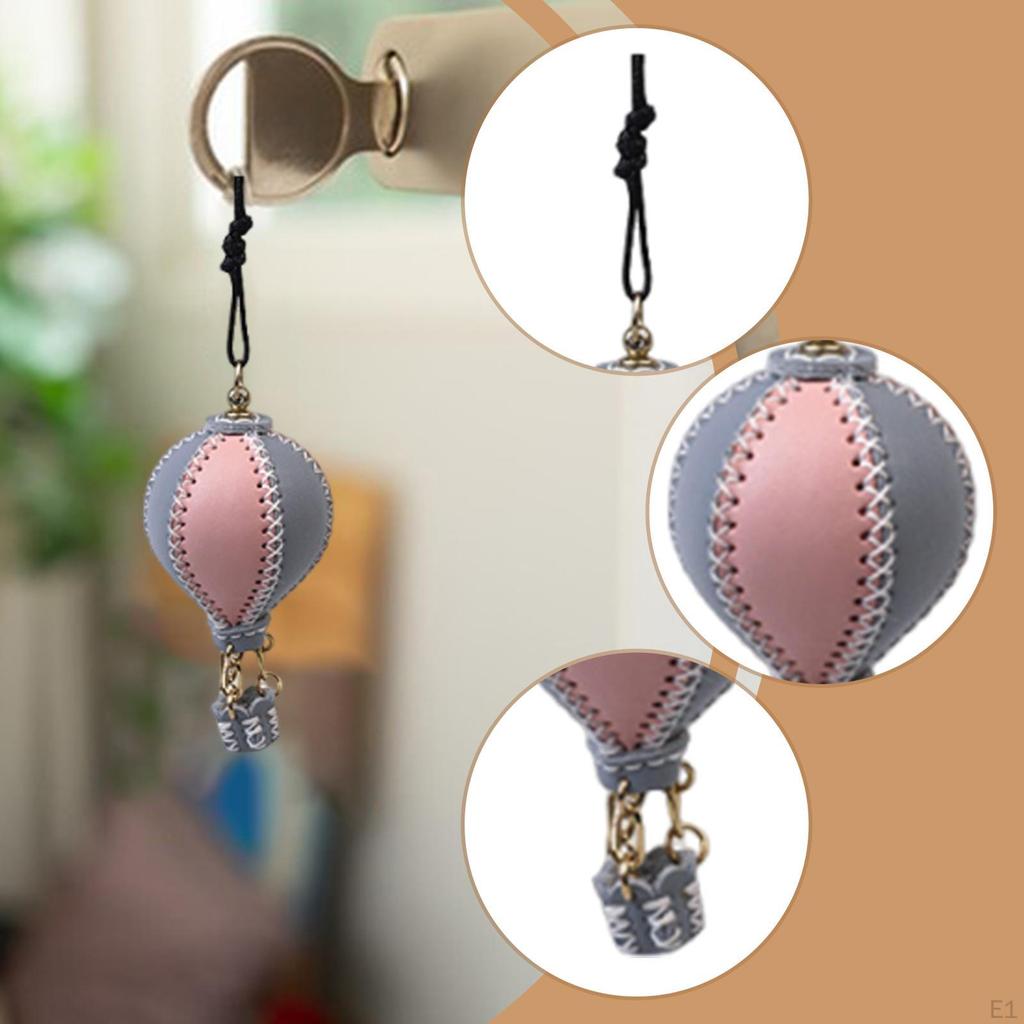 Keychain Making Kit Jewelry Creative Air Balloon Party Favors Keyring Learn to Sew