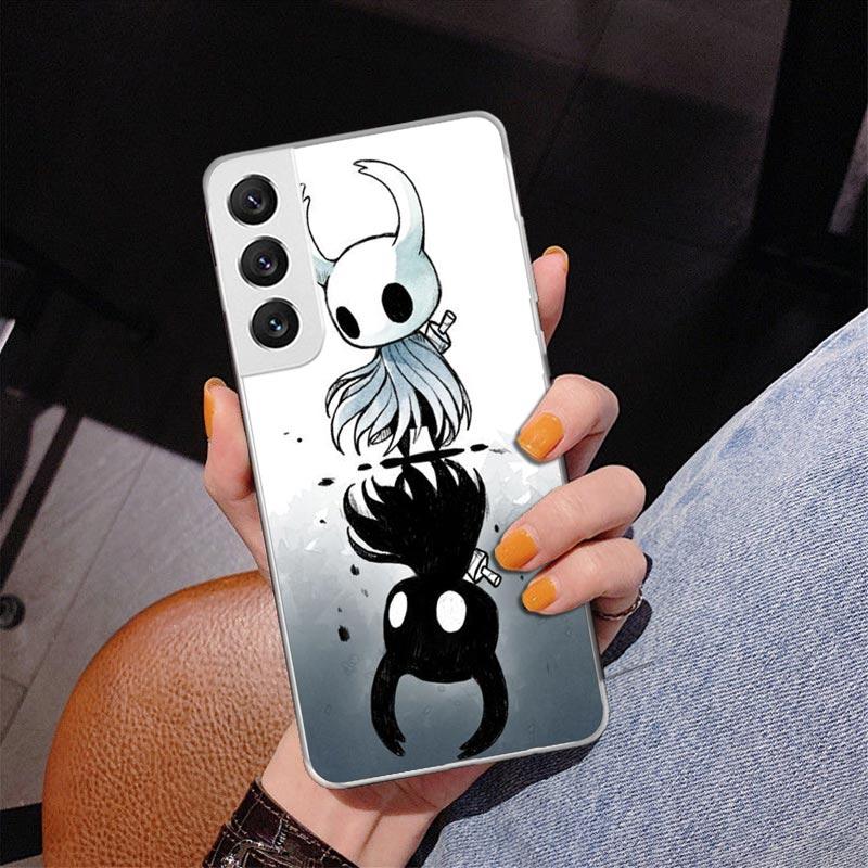 Hollow Knight Cartoon Phone Case For Samsung Galaxy S24 S25 Edge S26 Ultra S23 S22 S21 Plus S20 FE + Personalized Print Cover Ga