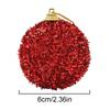6Pcs 6CM Christmas Balls Christmas Tree Decoration Hanging Pendants Ornaments Party Home Decor 2025 New Year Navidad Gift Decor