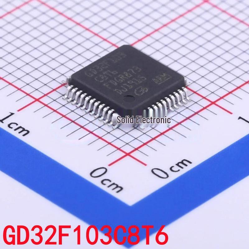 Brand New GD32F103C8T6 Microcontroller, LQFP-48 Package, Original IC Chip