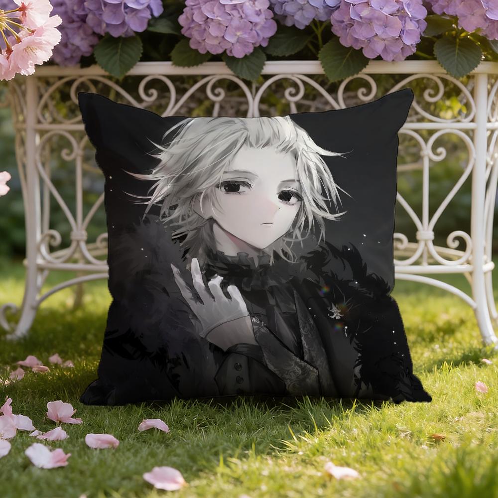 AnimeTokyo Revengers Cushion Cover Home & Car Dual-Scene Pillow Cover: Reversible for Premium Comfort