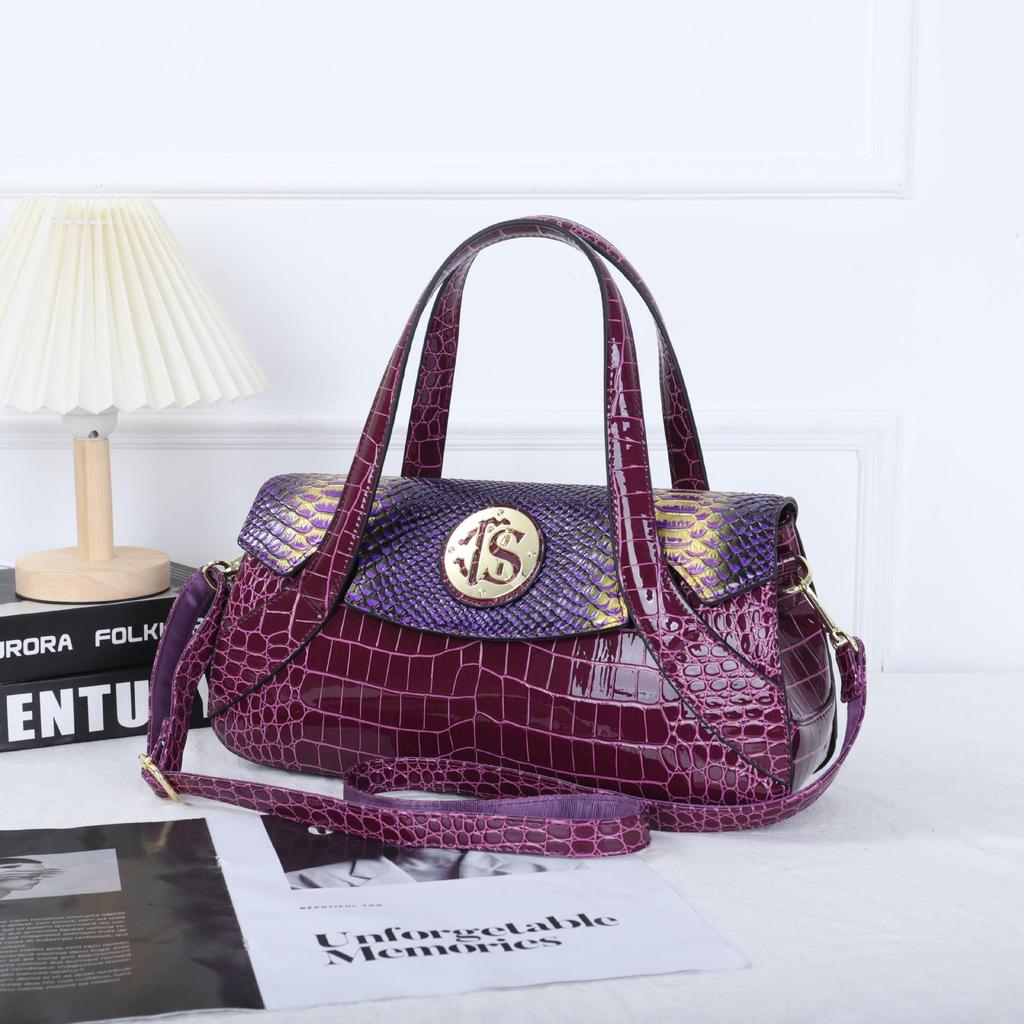 Elegant Snake Pattern Handbag: Versatile, Spacious, and Stylish Shoulder Bag for Women - 2025 New Design