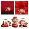 God of Wealth Ornament Chinese Wealth Statue for Spring Festival Home Table