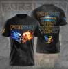 Forbidden Band 40 Years Of Twisted Evil 2026 European Tour 3D T-Shirt