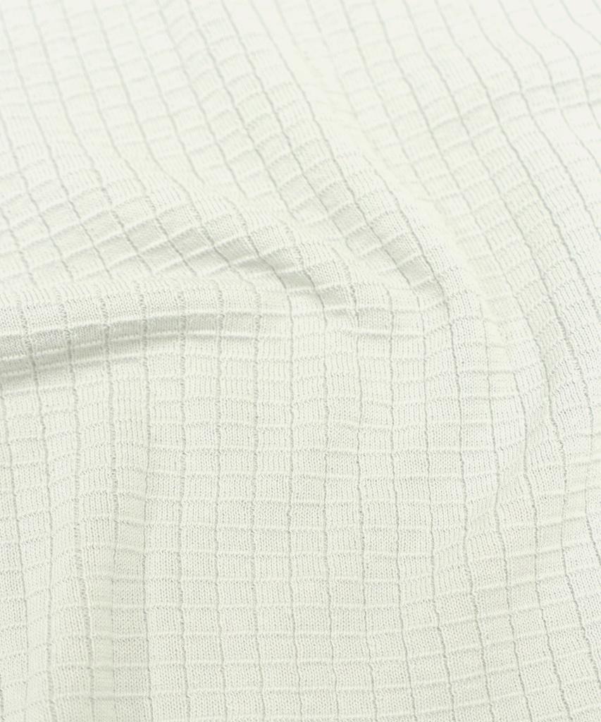 BIRBANTE Summer Washable Collared Knit - Ivory
