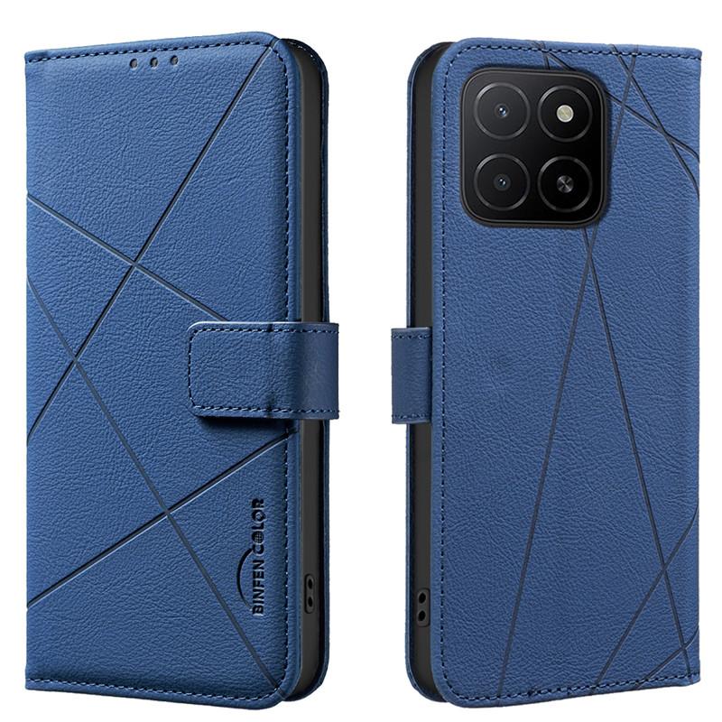 RFID-blockierende Brieftasche Flip Case für Honor X5B Plus X6B X7B 4G X8B X9B 5G X7A Coque Handyhülle Lederhüllen Schutzhüllen