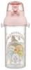 Skater Water Sumikkogurashi No Sanrio Plastic Clear Bottle for Made In Bottle, 480ml, "Mogura Oku" Design, Kids, Japan, PSB5TR-A