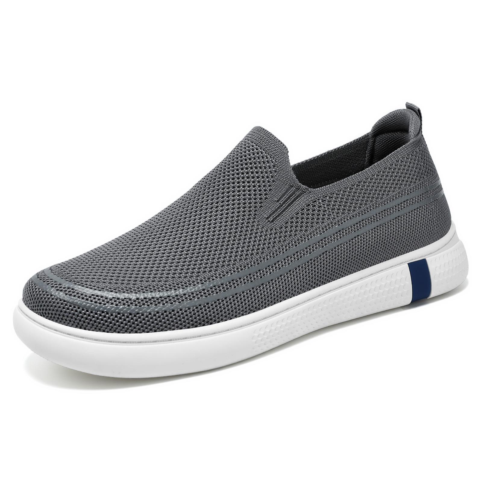 

Men Casual Sneakers Spring Slip-On Large Size Beijing Cloth Shoes Fashion Breathable Comfort Walking Shoes Export Style 39