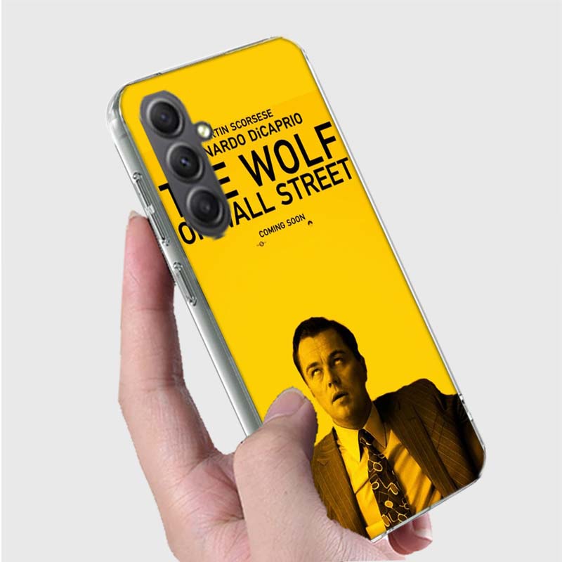 The Wolf of Wall Street Movie Phone Case for Samsung A16 A26 A36 A56 A17 A37 A57 A07 A06 A02S A03 A04S A05S Galaxy Note 20 10 A5