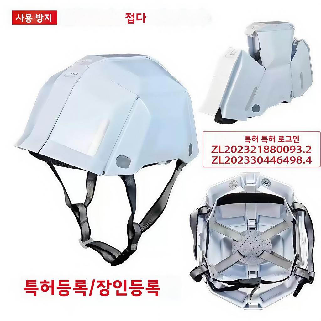 Japanese Style Foldable Storage Outdoor Emergency Protective Safety Helmet Work Hard Hat
