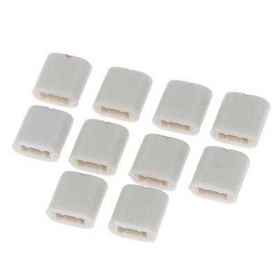 10 piezas de tapa de fader de potenciómetro de ecualizador recto con orificio de 4 mm y mango de plástico