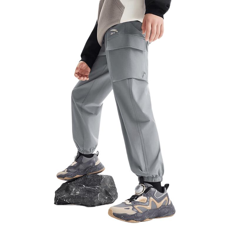 Anta Kids Spring 2026 Unisex Loose Outdoor Tapered Pants