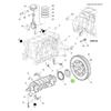 T-Top-Rated-Crankshaft Signal Plate 55574781 55561766 Forchevrolet Cruze Aveo Sonic Opel Astra Mokka 616214 616348