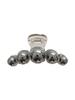 Efor Hair Clip Silver Ball Silver