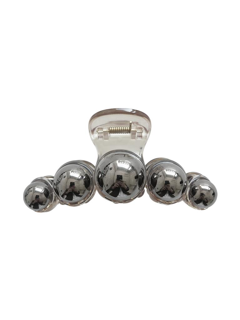 Efor Hair Clip Silver Ball Silver
