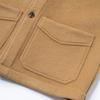 Edwardmax French Work Jacket 100% Merino Wool Beige