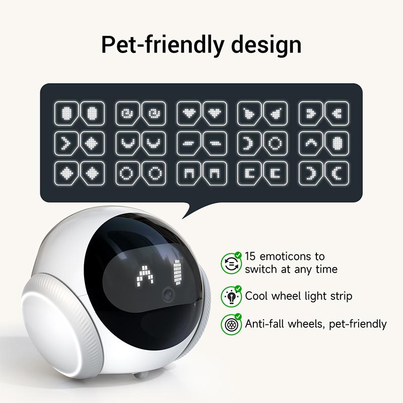 AIOOK Automatic Charging Robot Camera HD 2K 5G WIFI IP Camera Pet Mobile Tracking Night Vision CCTV Remote View TUYA APP Camera