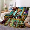 1Pc Groot Friends Adventure Blanket Soft And Comfortable Casual Warm Camping Travel Christmas Halloween Xmas Gift M924198
