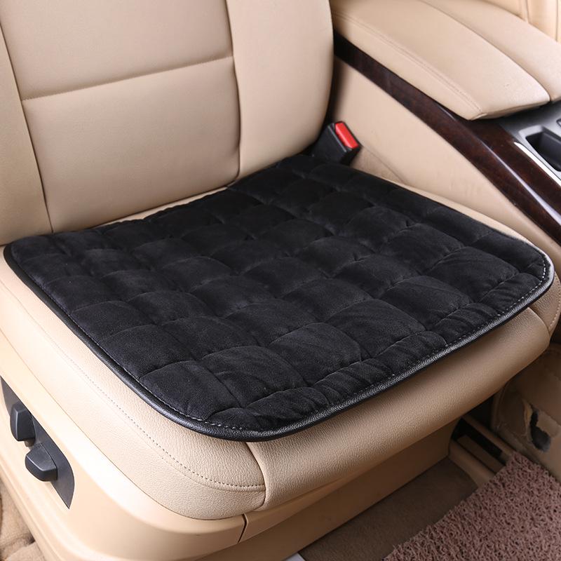 Universal Non-Slip Winter Car Seat Cushion, Tie-Free, 3-Piece Set, No Backrest