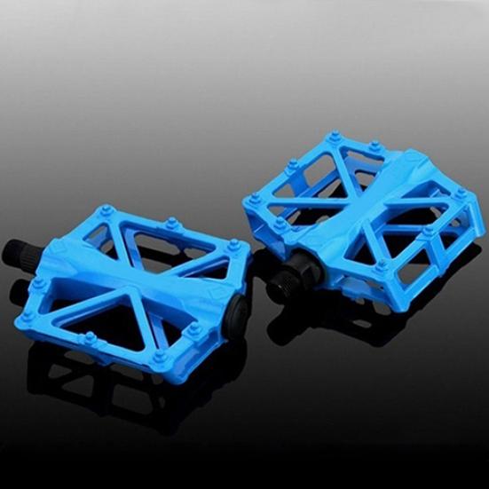 

Прочные 9/16-дюймовые педали для велосипеда, горного велосипеда, шоссейного велосипеда, MTB, алюминиевого сплава 12cm by 9.5cm by 5cm синий