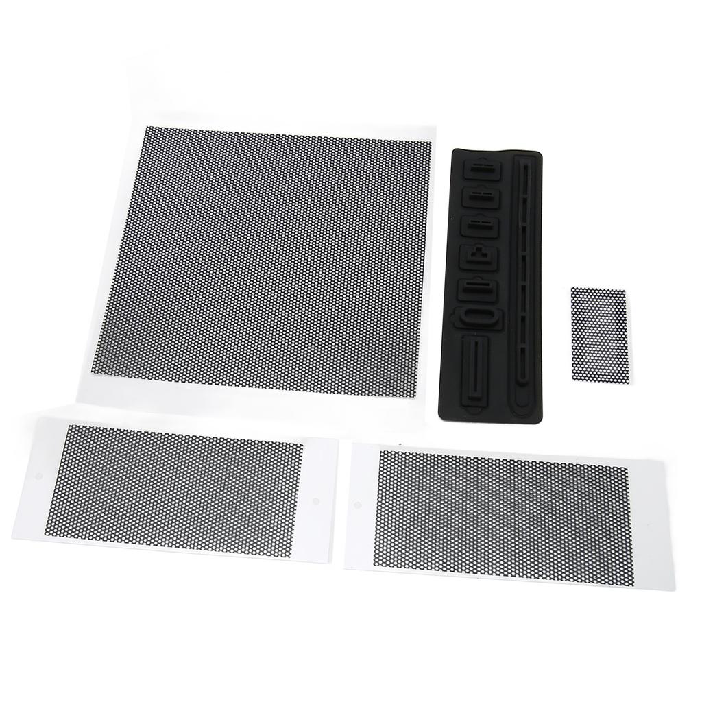 Dust Filter Cover for Xbox Series X with Dust Plugs Replacement Game Console Dust Proof Cover