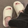 Thick-soled outer slippers women's summer Velcro high-end feeling stepping on shit muffin small non-slip beach cool slippers women