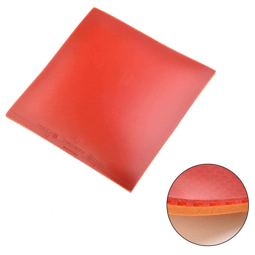 Table Tennis Rubber Pingpong Red/Black Replacement